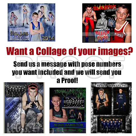 Wrestling Collage